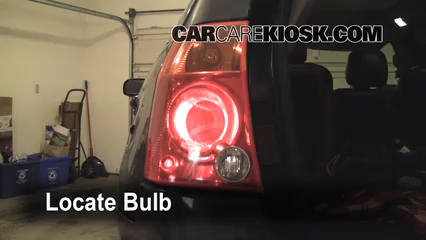 2004 Chrysler Pacifica 3.5L V6 Lights Tail Light (replace bulb)